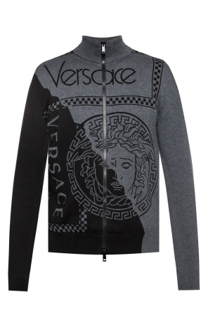 Logo-embroidered sweater, zdjęcie 1 Logo-embroidered sweater od Versace